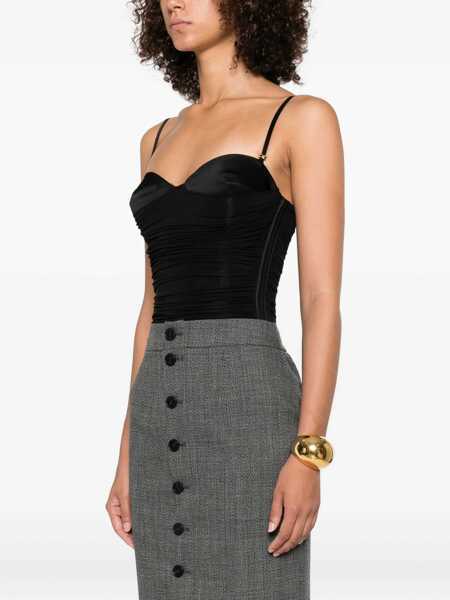 Topuri Elisabetta Franchi Elisabetta Franchi Top Black Femei (BM 18537351) 3