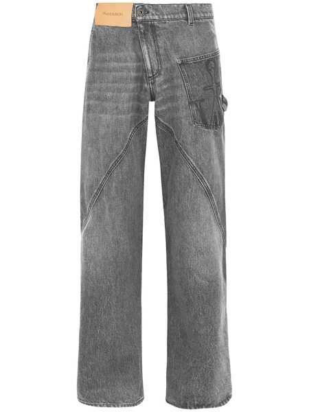 Blugi JW Anderson JW Anderson Jw Anderson Jeans GREY Femei (BM 18537783) 1