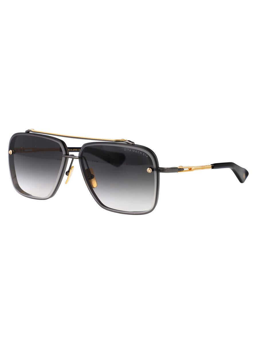 Ochelari de soare DITA Dita Sunglasses BLACK RHODIUM - YELLOW GOLD W/ DARK GREY TO CLEAR GRADIENT Femei (BM 18537825) 2