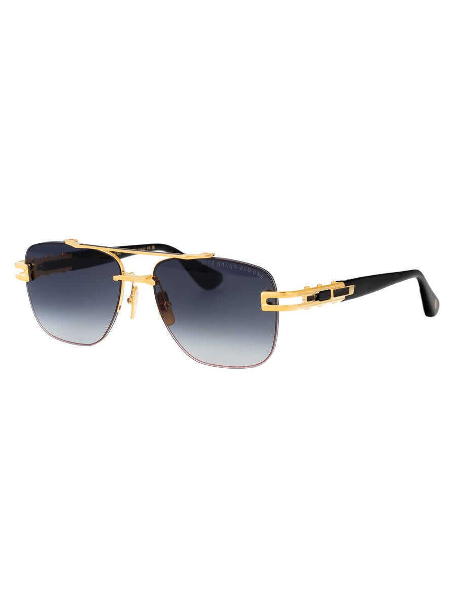 Ochelari de soare DITA Dita Sunglasses YELLOW GOLD - BLACK W/ DARK GREY TO CLEAR Femei (BM 18537897) 2