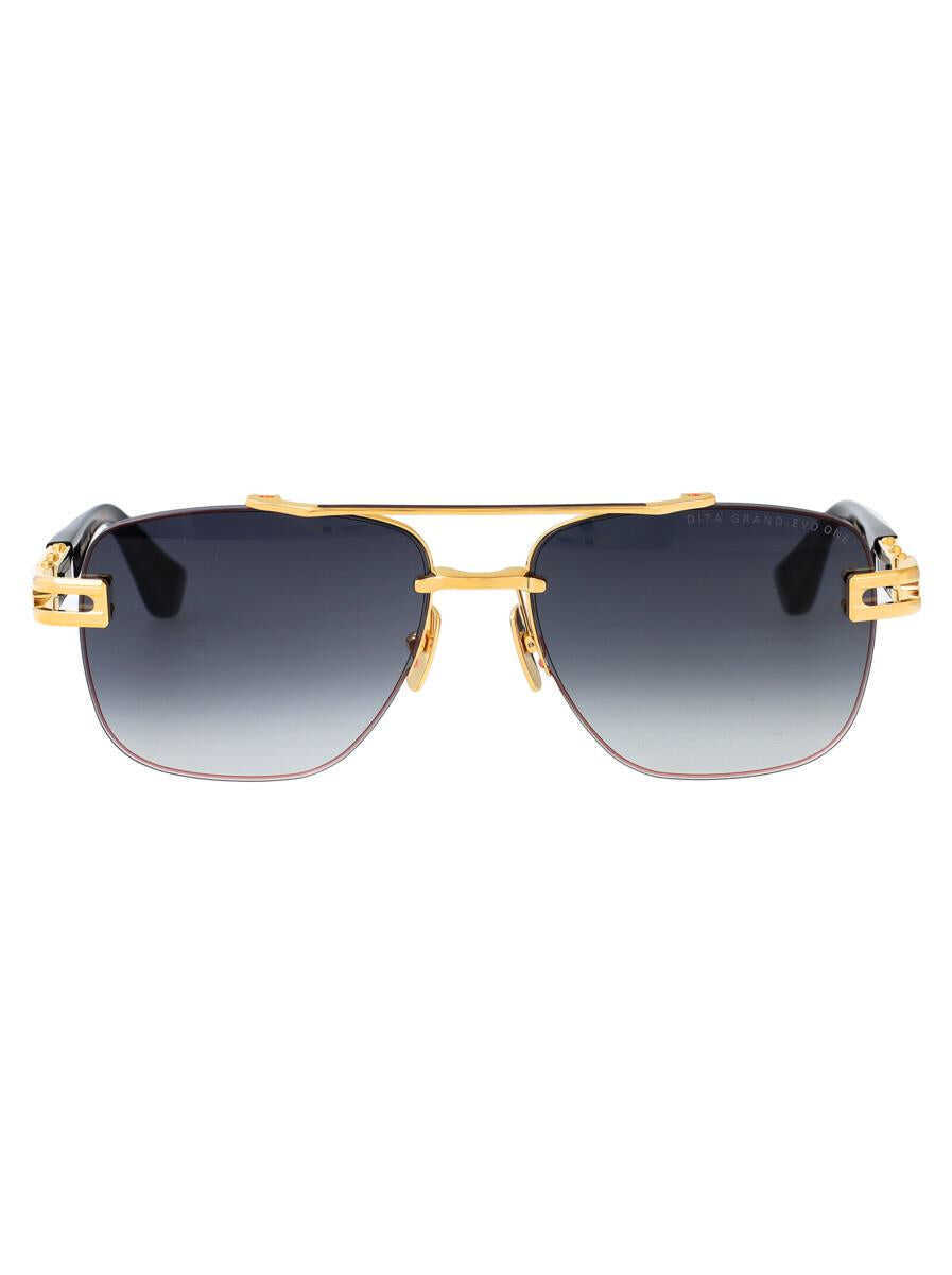 Ochelari de soare DITA Dita Sunglasses YELLOW GOLD - BLACK W/ DARK GREY TO CLEAR Femei (BM 18537897) 1
