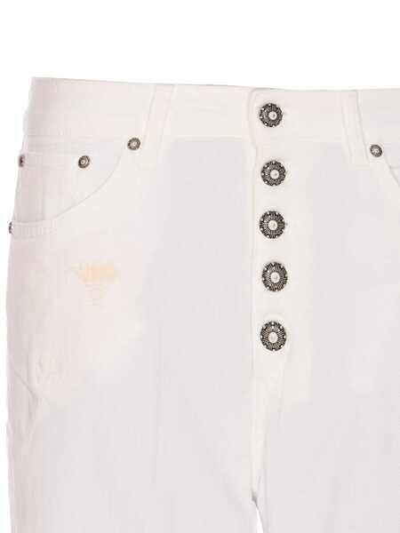 Blugi Dondup Dondup  Koons Jeans WHITE Femei (BM 18537942) 3