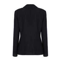 Sacouri Dama - Sacouri Emporio Armani Emporio Armani Chevron Single-Breasted Blazer BLUE Femei (BM 18538077) - B-mall.ro