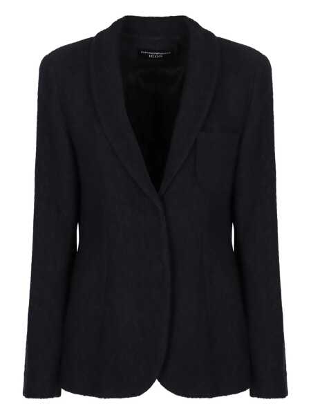 Sacouri Emporio Armani Emporio Armani Chevron Single-Breasted Blazer BLUE Femei (BM 18538077) 1