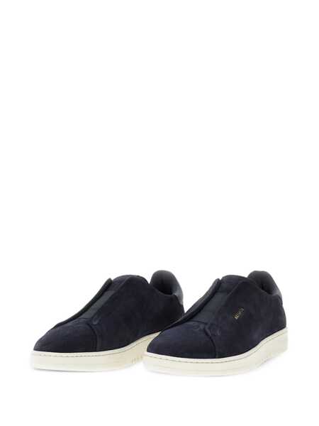 Sneakers AXEL ARIGATO Dice Blue Low Top Laceless Sneakers With Logo Lettering On The Side In Suede Man BLUE Barbati (BM 18538107) 2