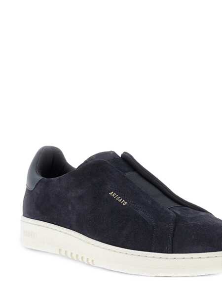Sneakers AXEL ARIGATO Dice Blue Low Top Laceless Sneakers With Logo Lettering On The Side In Suede Man BLUE Barbati (BM 18538107) 4
