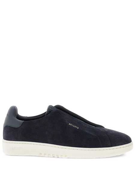 Sneakers AXEL ARIGATO Dice Blue Low Top Laceless Sneakers With Logo Lettering On The Side In Suede Man BLUE Barbati (BM 18538107) 1