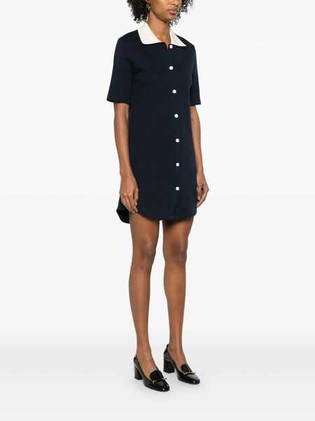 Tricouri Polo Thom Browne Thom Browne Polo Dress BLUE Femei (BM 18538182) 3