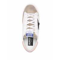 Incaltaminte Golden Goose Dama - Sneakers Golden Goose Golden Goose White And Pink Leather Super Star Sneakers WHITE/TAUPE/BLACK/DOVE GREY Femei (BM 18538341) - B-mall.ro