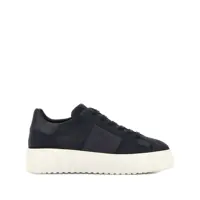 Sneakers Hogan Blue Leather Sneakers Barbati