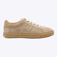 Sneakers Hogan Beige Leather Sneakers Barbati