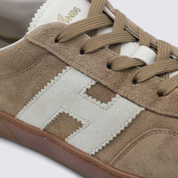 Sneakers Hogan Hogan Beige And White Sneakers Beige Barbati (BM 18538656) 4