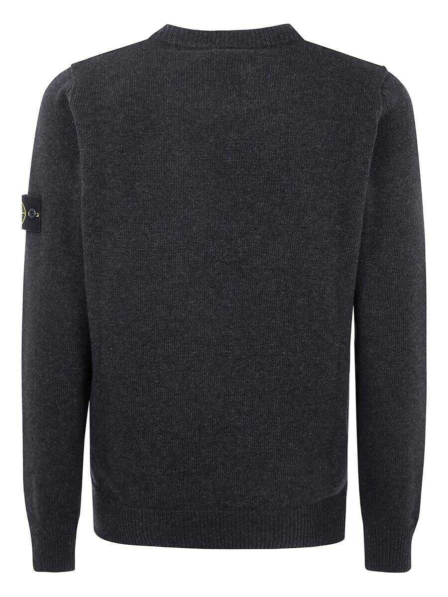 Pulovere Stone Island Stone Island Sweater Clothing V0M65 MELANGE CHARCOAL Barbati (BM 18538956) 2