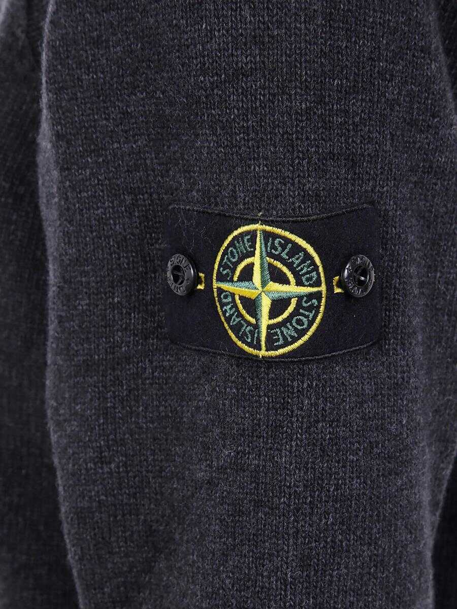 Pulovere Stone Island Stone Island Sweater Clothing V0M65 MELANGE CHARCOAL Barbati (BM 18538956) 3