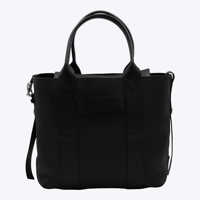 Genti de mana Hogan Black Leather Totes Femei