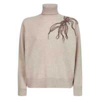 Pulovere Brunello Cucinelli Cashmere Turtle-Neck Jumper Femei