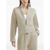 Cardigane Brunello Cucinelli Dama - Cardigane Brunello Cucinelli Brunello Cucinelli Sparkling Cardigan Beige Femei (BM 18539247) - B-mall.ro