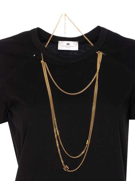 Pulovere Elisabetta Franchi Elisabetta Franchi Sweaters Black Femei (BM 18539259) 3