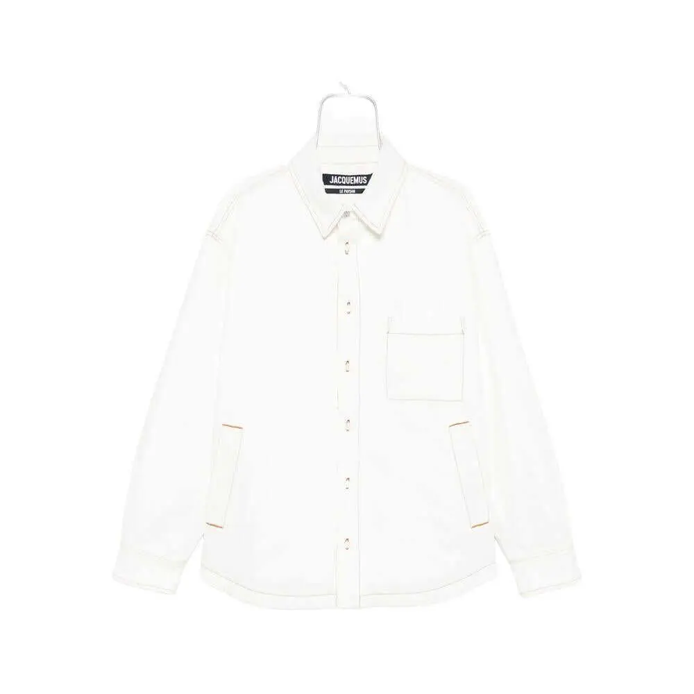 Geci JACQUEMUS Jacquemus Outerwears Beige Barbati (BM 18539526) 1