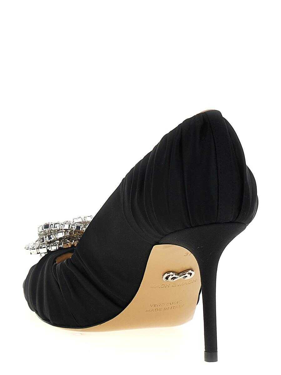 Pantofi cu toc MACH & MACH Mach & Mach Galaxy Pumps Black Femei (BM 18539577) 3
