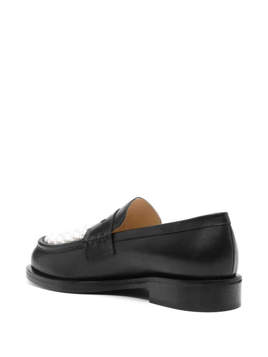 Mocasini MACH & MACH Mach & Mach Sirene Bicolour Pearl Loafers Shoes Black Femei (BM 18539592) 2