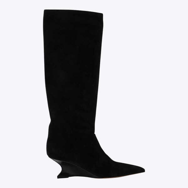 Bocanci Paris Texas Paris Texas Black Leather Nina Boots BLACK CARBONE Femei (BM 18539688) 1