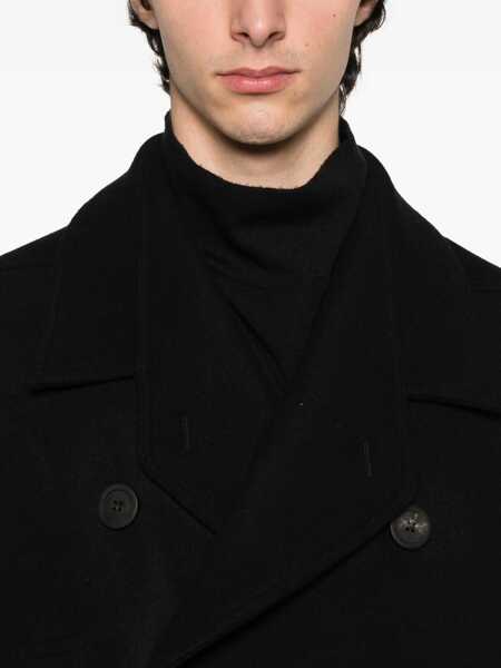 Paltoane Rick Owens Rick Owens Coats Black Barbati (BM 18539901) 5