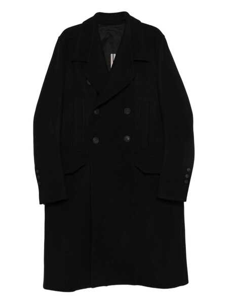Paltoane Rick Owens Rick Owens Coats Black Barbati (BM 18539901) 1