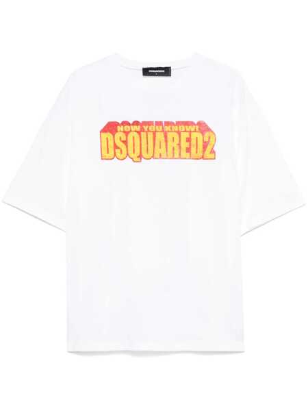 Topuri DSQUARED2 DSQUARED2  T-Shirts And Polos WHITE Barbati (BM 18539955) 1