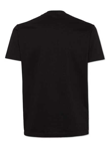 Topuri DSQUARED2 DSQUARED2  T-Shirts And Polos Black Barbati (BM 18539970) 2