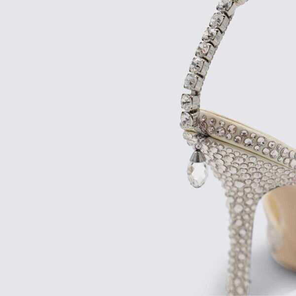 Pantofi cu toc Jimmy Choo Jimmy Choo Crystal Pumps BUTTERMILK/CRYSTAL Femei (BM 18540015) 4