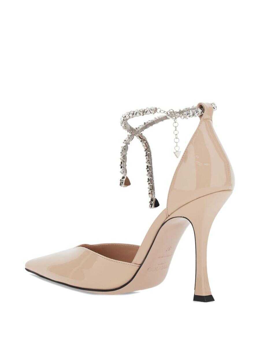 Pantofi cu toc Jimmy Choo Jimmy Choo With Heel Beige Femei (BM 18540111) 3