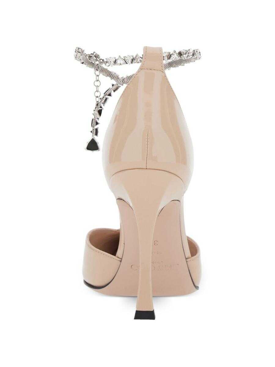 Pantofi cu toc Jimmy Choo Jimmy Choo With Heel Beige Femei (BM 18540111) 4