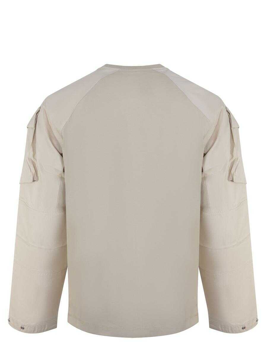 Topuri OAMC Oamc  T-Shirts And Polos Beige Barbati (BM 18540114) 3