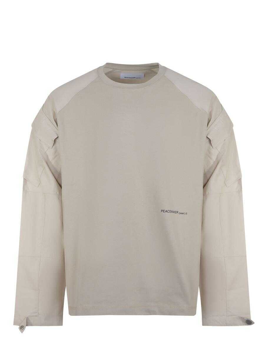 Topuri OAMC Oamc  T-Shirts And Polos Beige Barbati (BM 18540114) 1