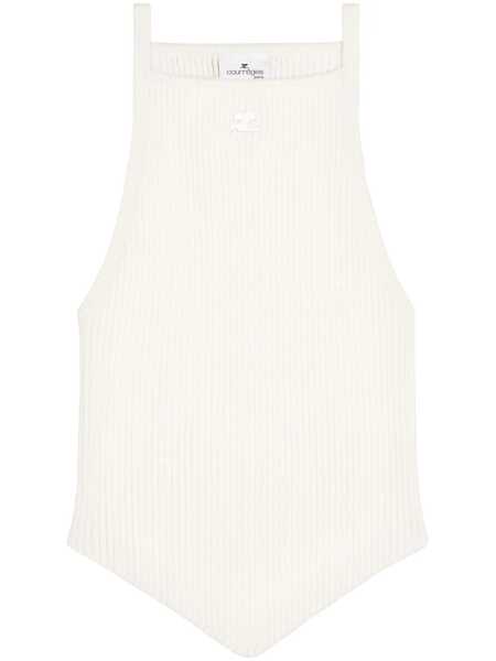 Topuri COURRGES Courrges Top WHITE Femei (BM 18540228) 1