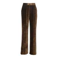 Pantaloni casual Velvet Pants Femei