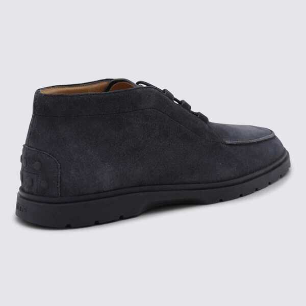 Bocanci TODS TodS Suede Leather Ankle Boots BLUE Barbati (BM 18540552) 3