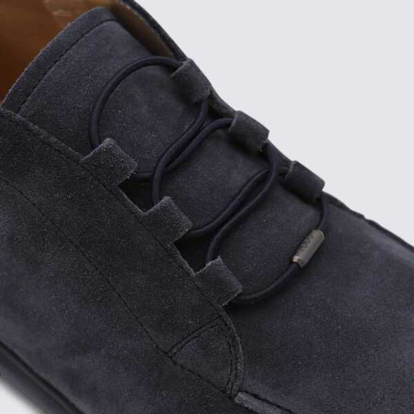 Bocanci TODS TodS Suede Leather Ankle Boots BLUE Barbati (BM 18540552) 4