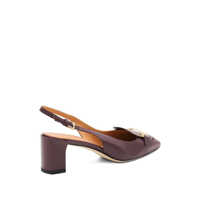 Pantofi cu toc TOD'S Dama - Pantofi cu toc TODS TodS Leather Slingback Pumps BROWN Femei (BM 18540558) - B-mall.ro