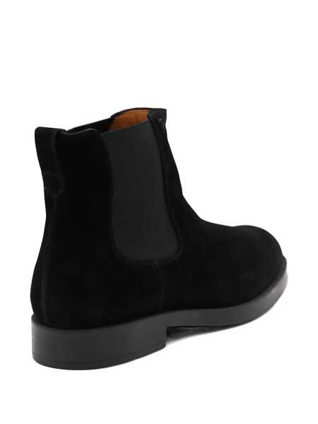 Bocanci TODS TodS Black Leather Boots Black Barbati (BM 18540609) 4