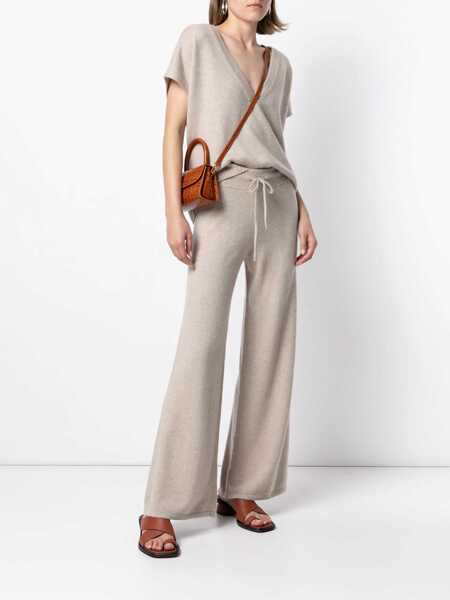 Pantaloni casual Lisa Yang Trousers Beige Femei (BM 18540822) 2