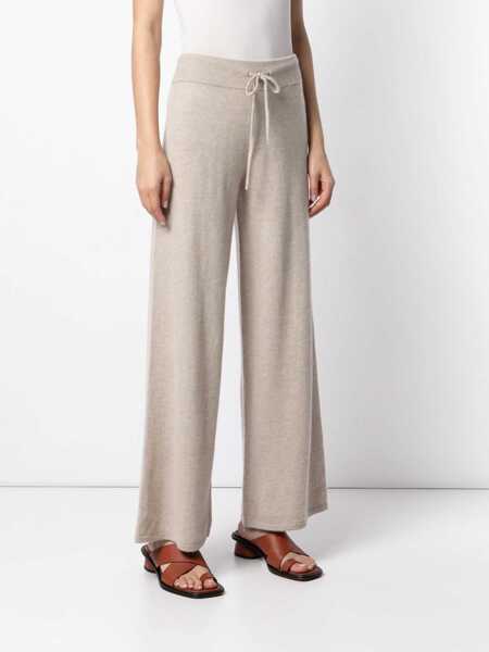 Pantaloni casual Lisa Yang Trousers Beige Femei (BM 18540822) 3