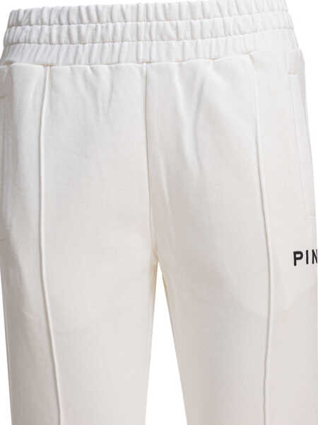 Pantaloni casual Pinko Trousers White Femei (BM 18540855) 3