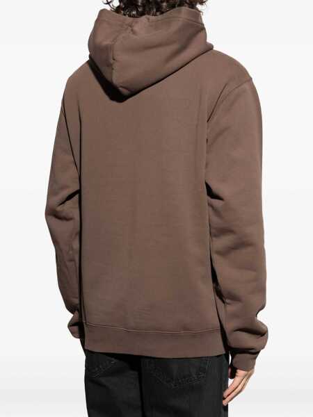Bluze de trening JACQUEMUS Gros Grain Hoodie Brown Barbati (BM 18540915) 4