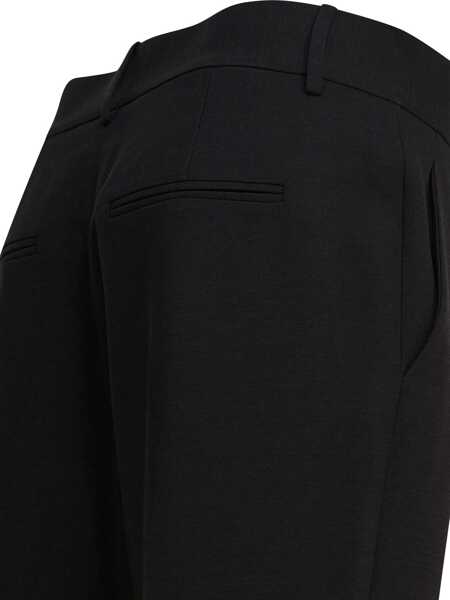 Pantaloni casual Khaite Cam trousers Black Femei (BM 18540927) 4