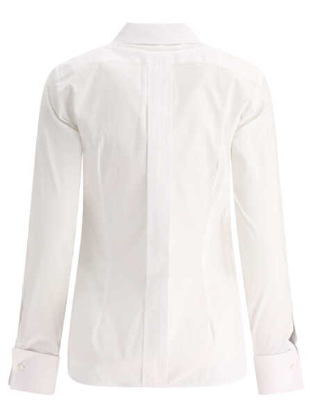 Camasi office Max Mara Cotton shirt White Femei (BM 18540942) 2