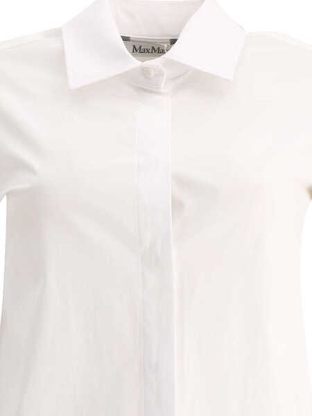 Camasi office Max Mara Cotton shirt White Femei (BM 18540942) 3