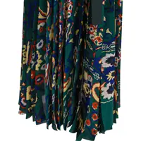 Fuste casual Dama - Fuste casual Sacai Floral print skirt Green Femei (BM 18540948) - B-mall.ro