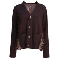 Cardigane Cardigan with floral print Femei